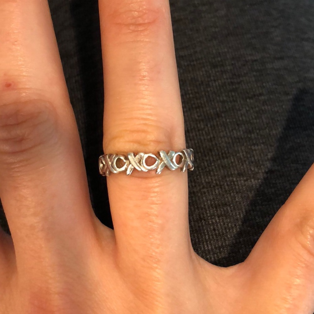 Tiffany & Co XO ring size 5